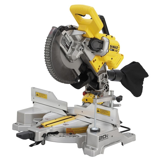 DEWALT DEW-DCS714B 20V MAX XR 10in Double Bevel Fixed Miter Saw Bare Tool