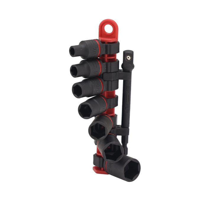 Wiha Tools WIHA-7209-XX 8-Piece 3/8in Drive Impact Socket Set