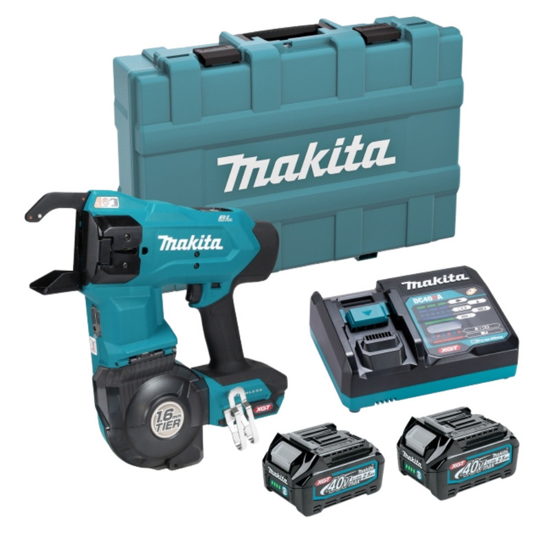 Makita MAK-TR001GD201 40V MAX XGT Rebar Tying Tool 2x 2.5Ah Kit