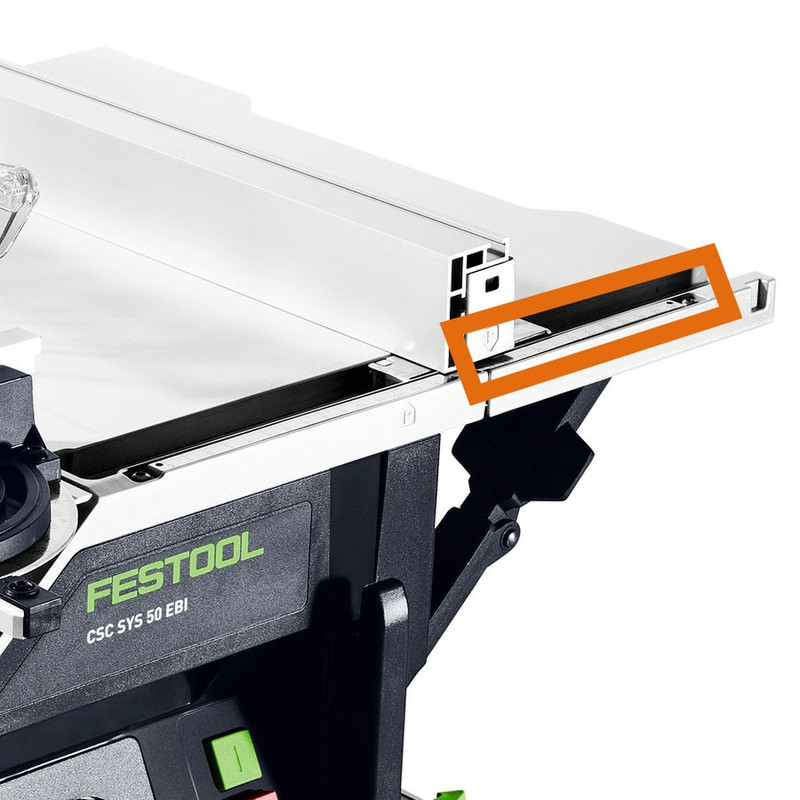 Festool FES-10319595 Metric Scale for Table Saw - 0mm to 164mm (Left Side)