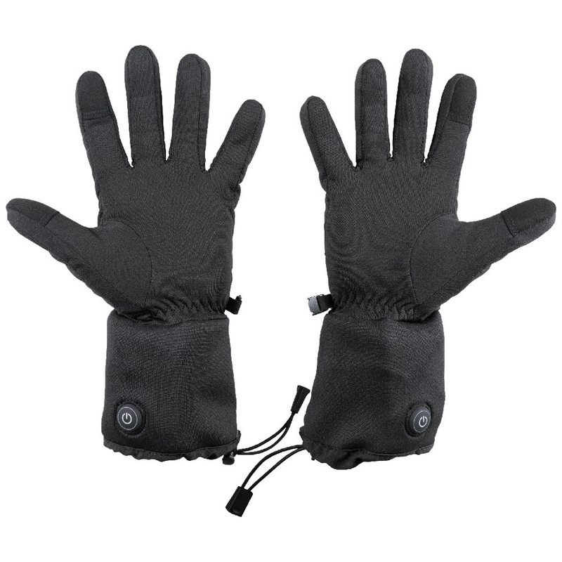 Klein Tools KLE-60795 Rechargeable Heated Work Glove Liners with Knit Dipped Gloves - Large