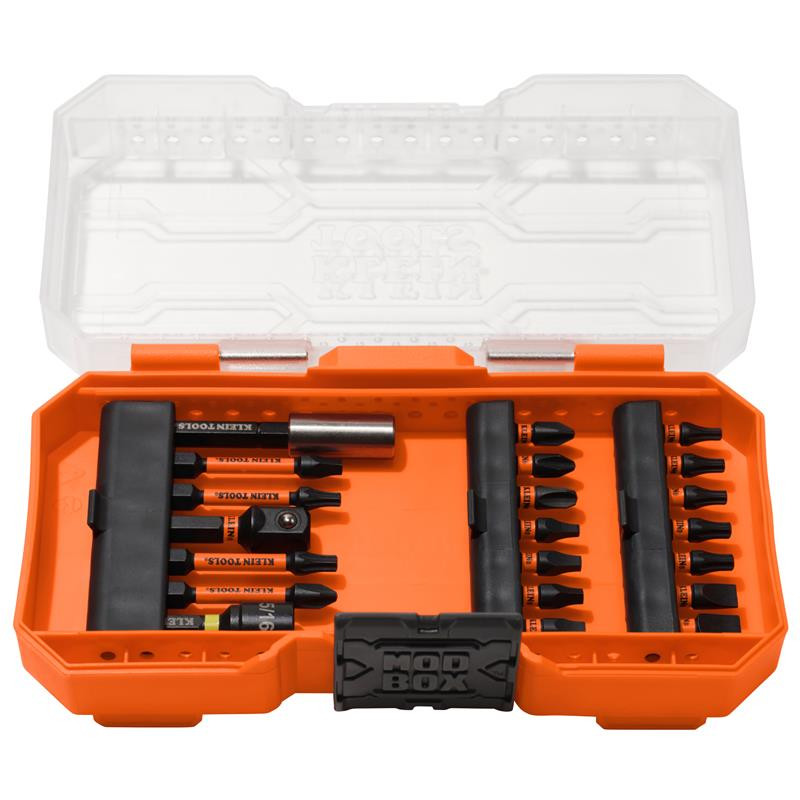 Klein Tools KLE-33801B 21-Piece Impact Driver Bit Set