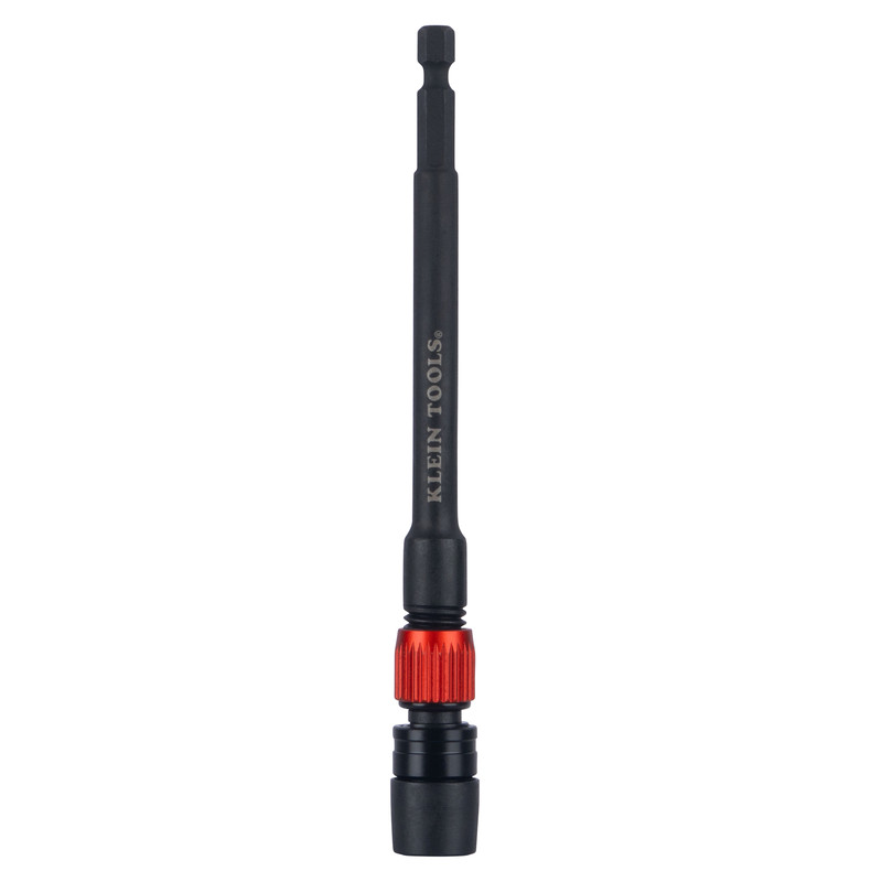 Klein Tools KLE-3108-XX 1/4in Hex Shank Bit Holder Dual-Lock Impact Extension
