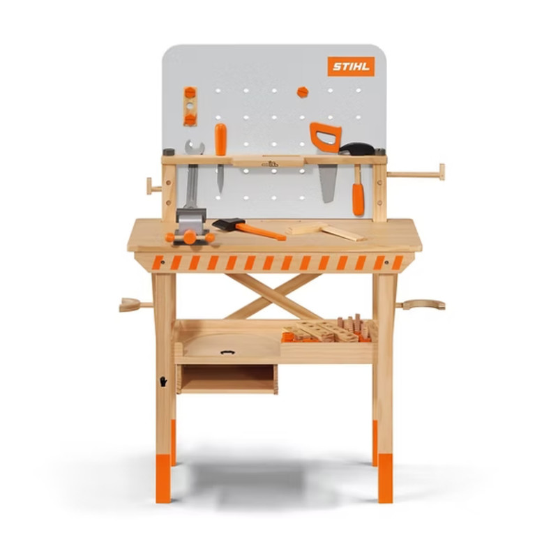 Stihl STIHL-04216000144 Wooden Workbench for Kids