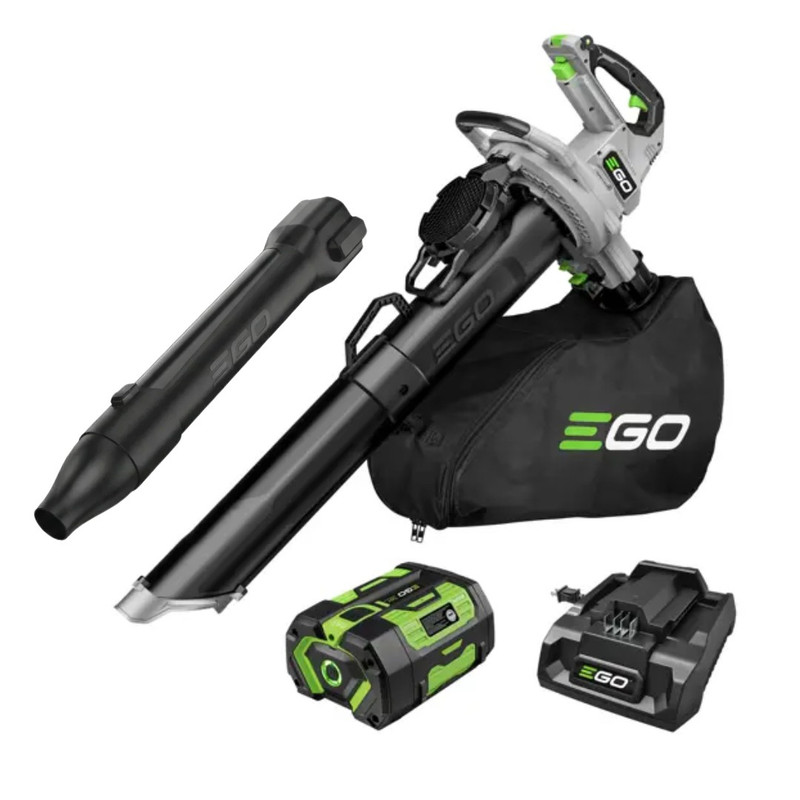 EGO Power EGO-LV5005 3-in-1 Leaf Blower, Vacuum & Mulcher 6.0Ah Kit