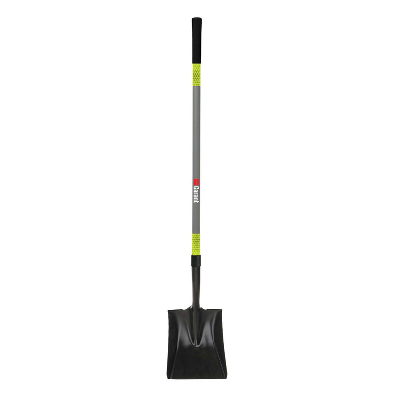 Garant GRA-85641 Long Handle Square Point Shovel, Fiberglass Handle