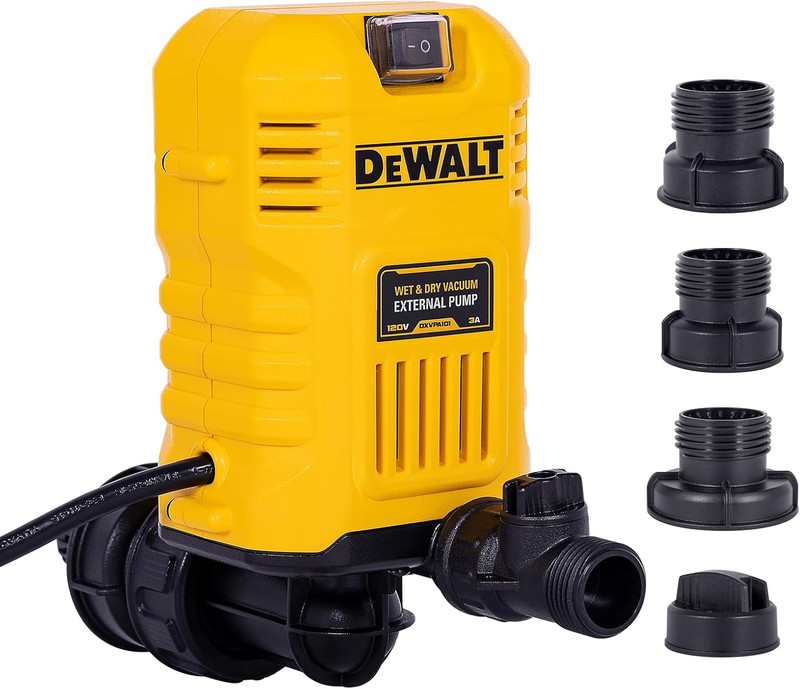 DEWALT DEWL-DXVPA101 Wet/Dry Vacuum External Pump