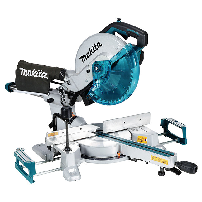 Makita MAK-LS1110F 10in Sliding Compound Mitre Saw with LED Cut Line