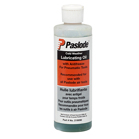 Paslode PAS-219090 Cold Weather Pneumatic Tool Lubricating Oil with Anti-Freeze, 8oz