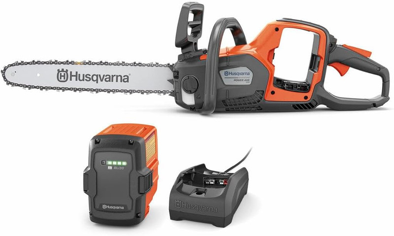 Husqvarna HUSQ-970601202 Power Axe 350i 40V Battery 18in Chainsaw 7.5Ah Kit