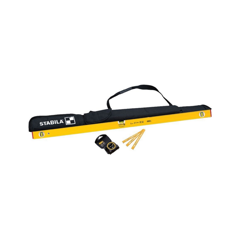 Stabila STAB-29710 Remodeler Set - 48in Level, 10ft Tape, 3 Pencils and Carrying Case