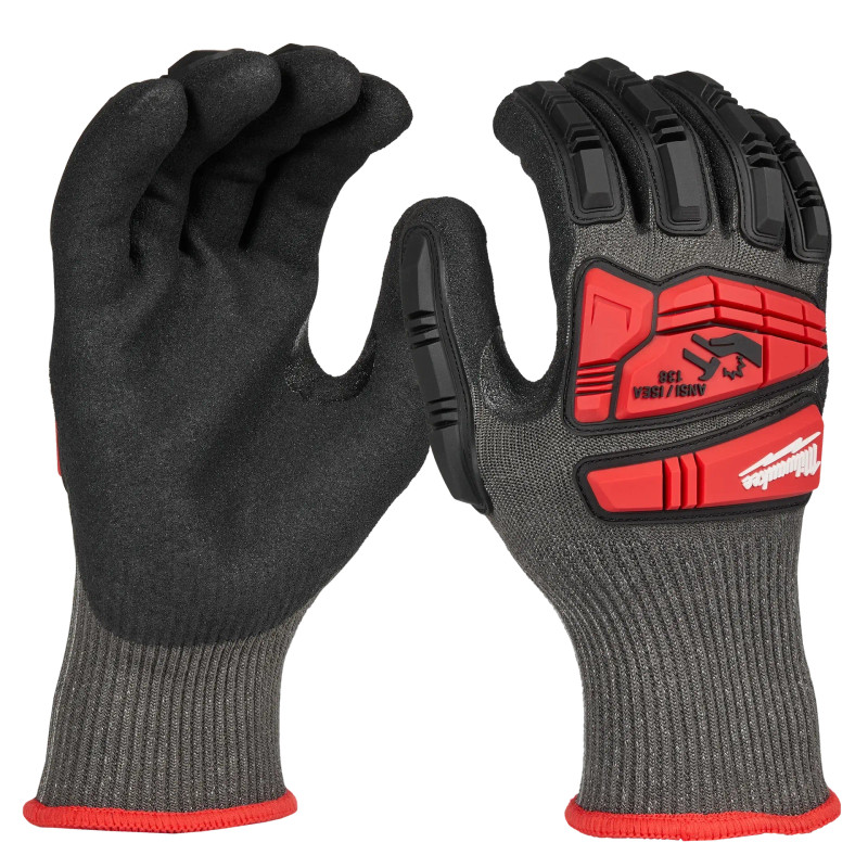 Milwaukee MIL-48-73-8150 Impact Cut Level 5 Nitrile Dip Glove Small