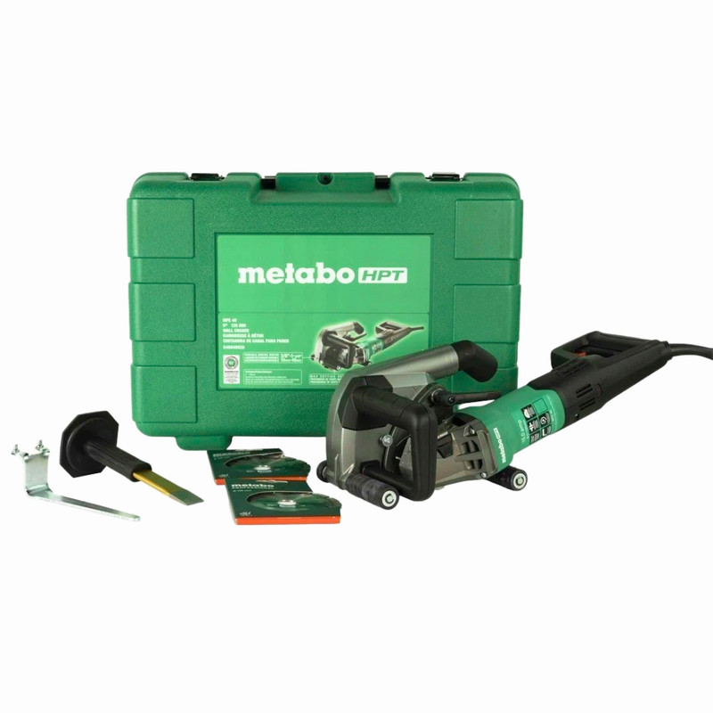 Metabo HPT HPT-646040620 MFE 40 5in 15A Wall Chaser for Concrete with Carrying Case
