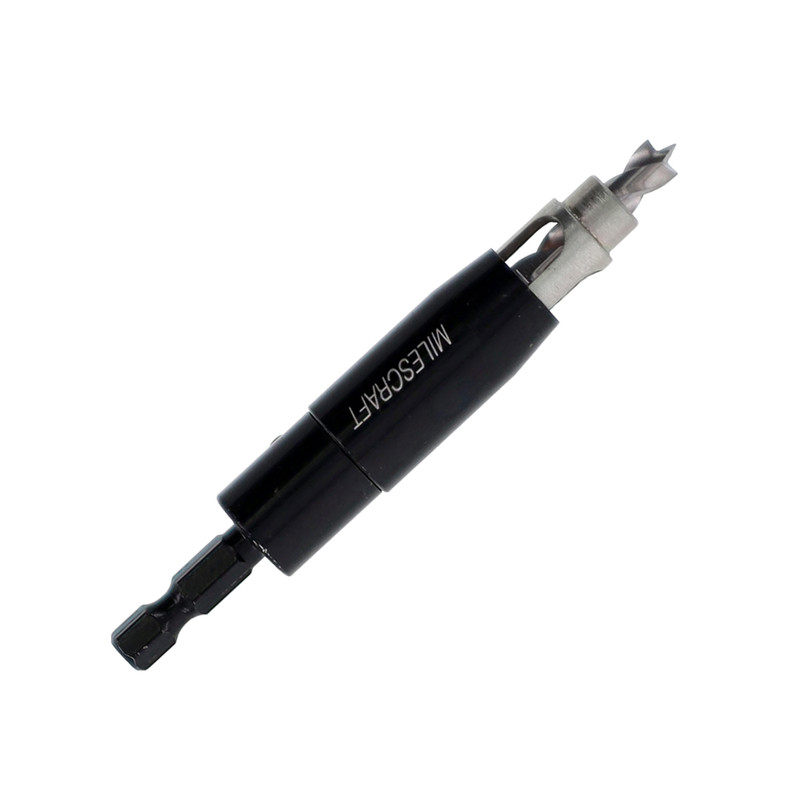Milescraft MILE-2312 5mm ShelfPin Bit Self-Centering Brad Point Drill Bit