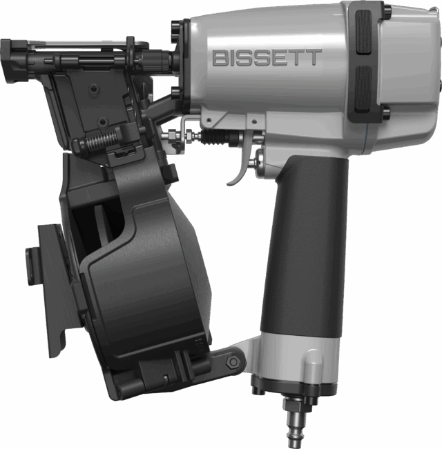 Bissett BIS-BT-CNR45A 15-Degree Coil Roofing Nailer