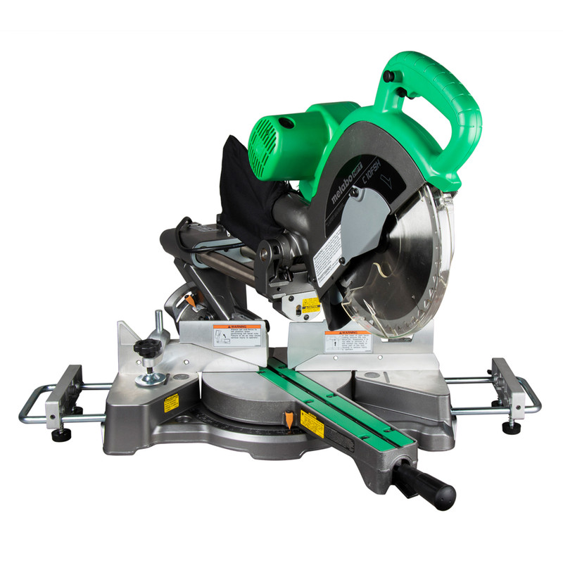 Metabo HPT HPT-C10FSHSM C10FSHSM 10in Sliding Dual Compound Miter Saw with Laser Marker Bare Tool