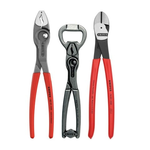 Knipex KNIP-9K0080188US TwinGrip 3-Piece Summer Gift Set