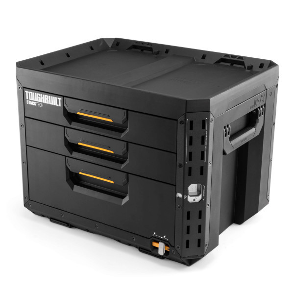 ToughBuilt TB-B1-D-73 StackTech XL 3-Drawer Locking Box