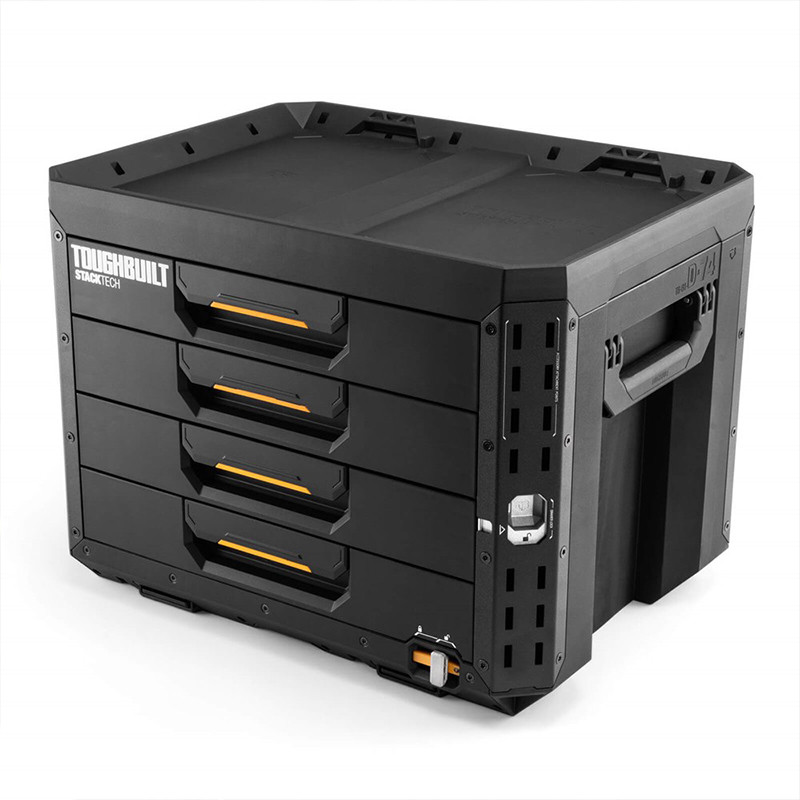 ToughBuilt TB-B1-D-74 StackTech XL 4-Drawer Locking Box
