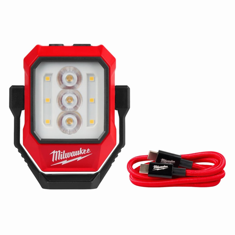 Milwaukee MIL-2015R Rechargeable Pivoting Task Light with Spot Mode