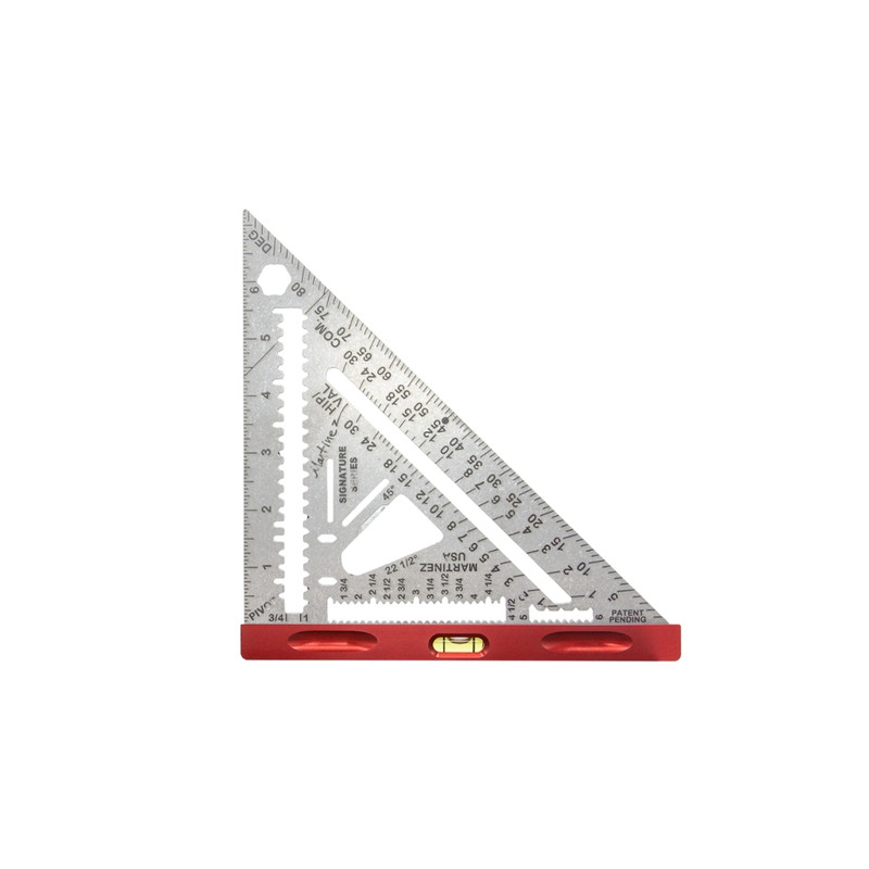 Martinez MTZ-4295_RD Titanium Rapid Square Red - Imperial/Inch