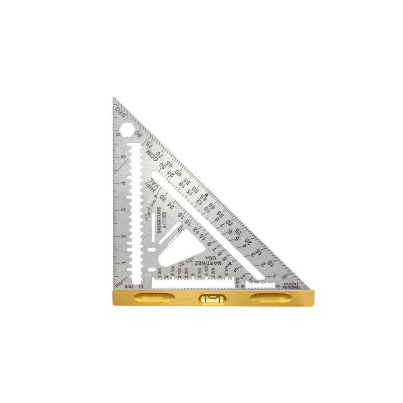 Martinez MTZ-4295_GL Titanium Rapid Square Gold - Imperial/Inch