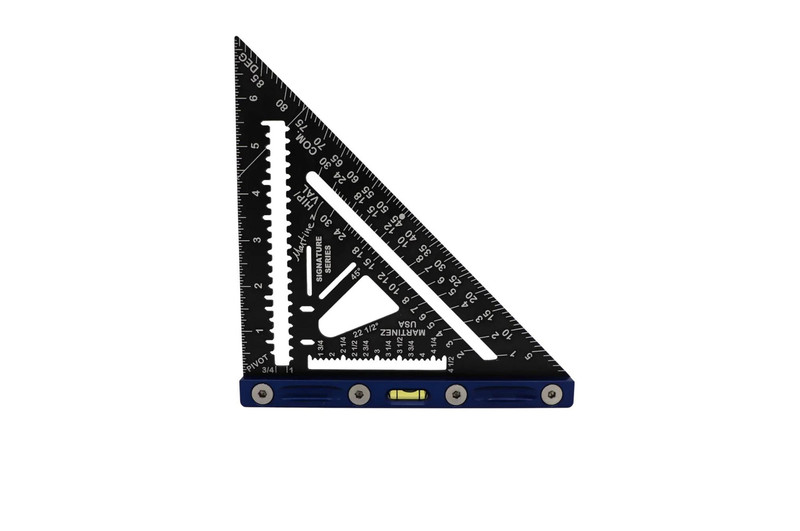 Martinez MTZ-4345_BL Aluminum Rapid Square Blue- Imperial/Inch