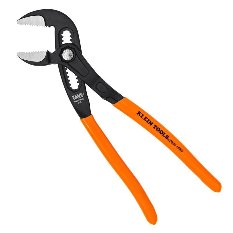 Klein KLE-D50510BS Straight Jaw Quick-Adjust Pump Pliers, 10in