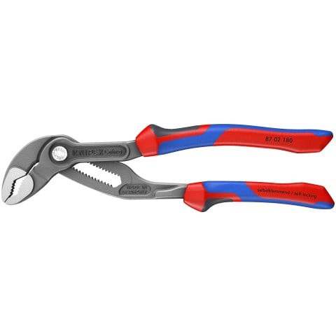 Knipex KNIP-8702180SBA Cobra 7-1/4in Water Pump Pliers