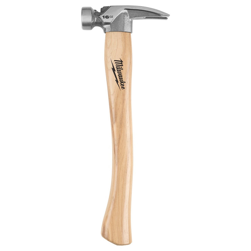 Milwaukee MIL-48-22-9517 16oz Smooth Face Hickory Handle Hammer