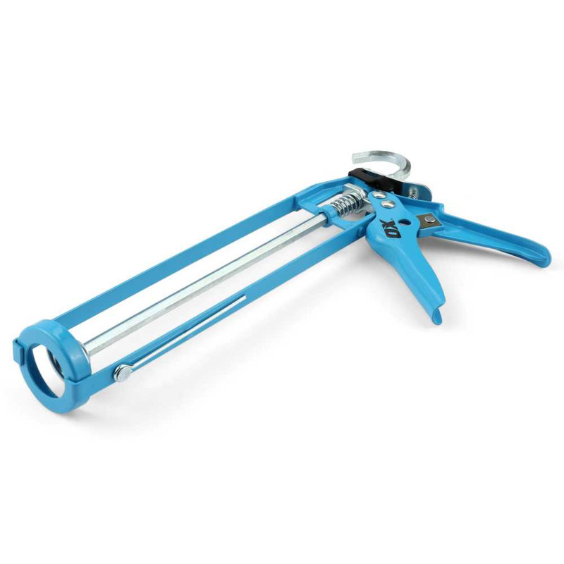 OX Tools OX-T046206 Pro 10oz Skeleton Caulk Gun 10:1 Thrust Ratio