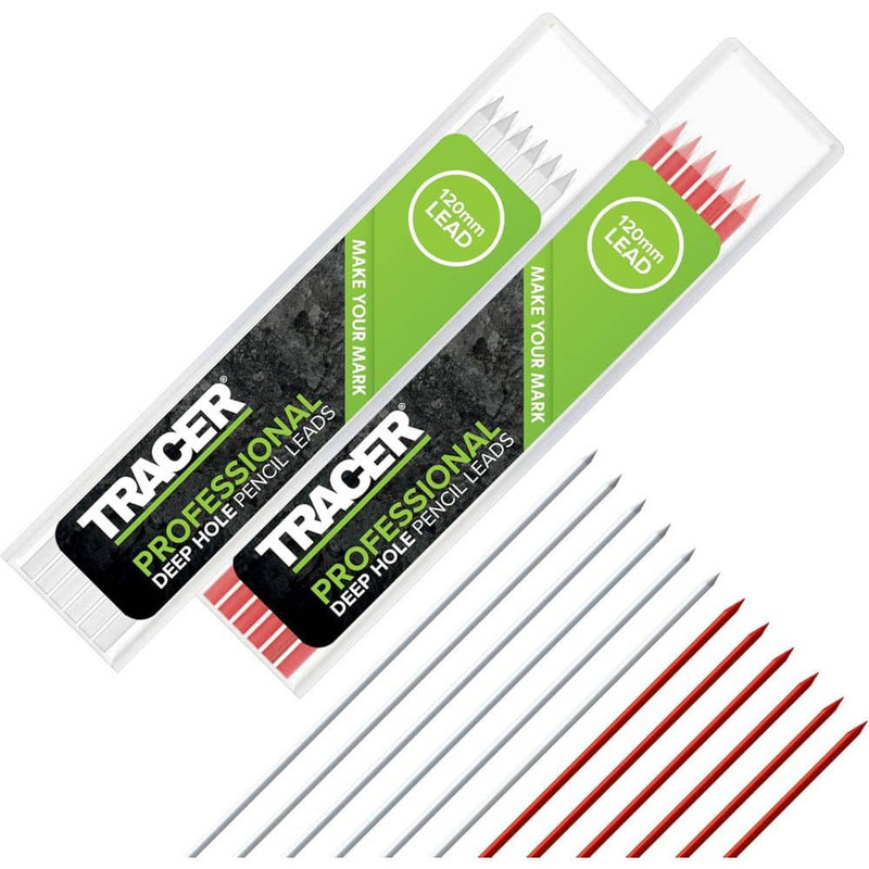 TRACER TRA-ALP2 12-Piece Alternative Lead Set - 6 Red Leads & 6 White Leads