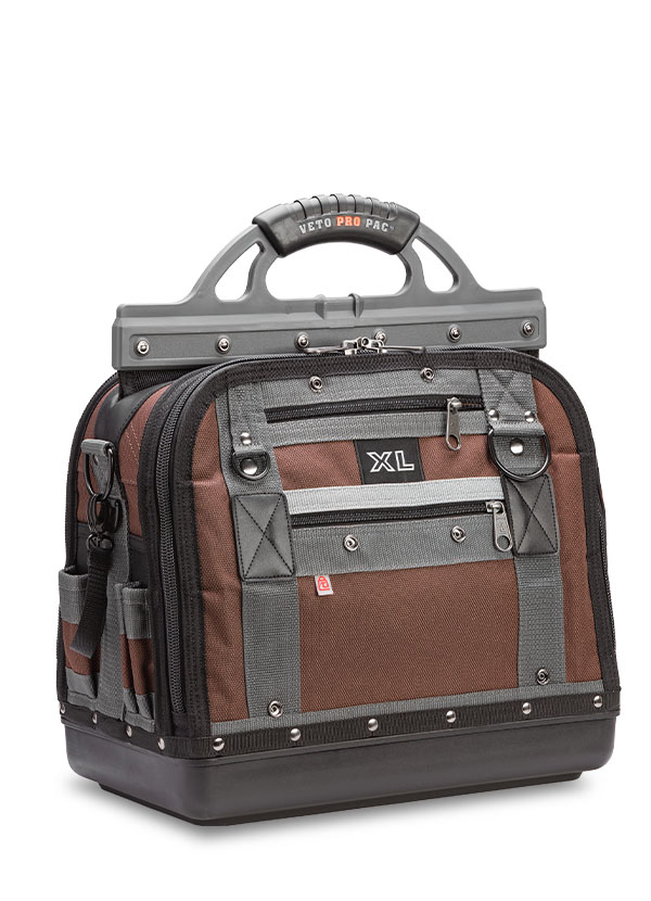 Veto Pro Pac VPP-XL  67 Pocket Tool Bag - Closed Top