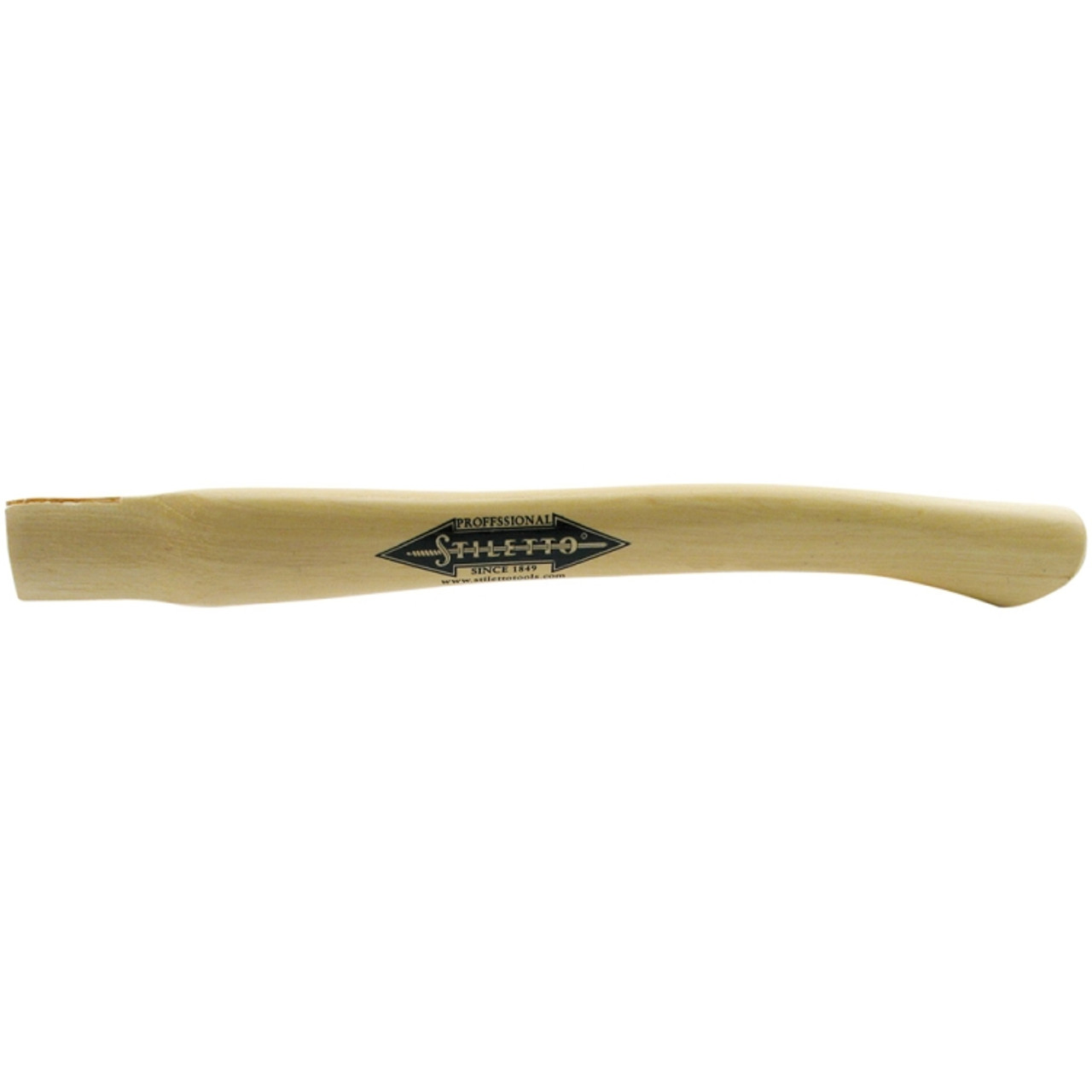 Stiletto Tool STIL-STLHDL-C16  16in Curved Hickory Replacement Handle