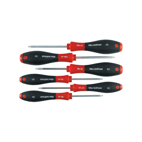 Wiha Tools WIHA-36201  SoftFinish 6pc Torx Set