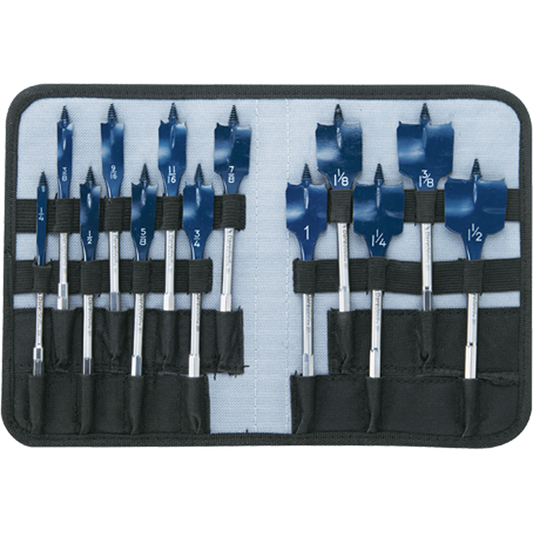 Bosch BOS-DSB5013P  13pc Dare Devil Spade Bit Set With Case
