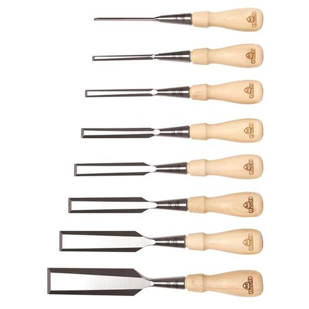 Stanley ST-16-793  8 pc Sweet Heart Socket Chisel Set