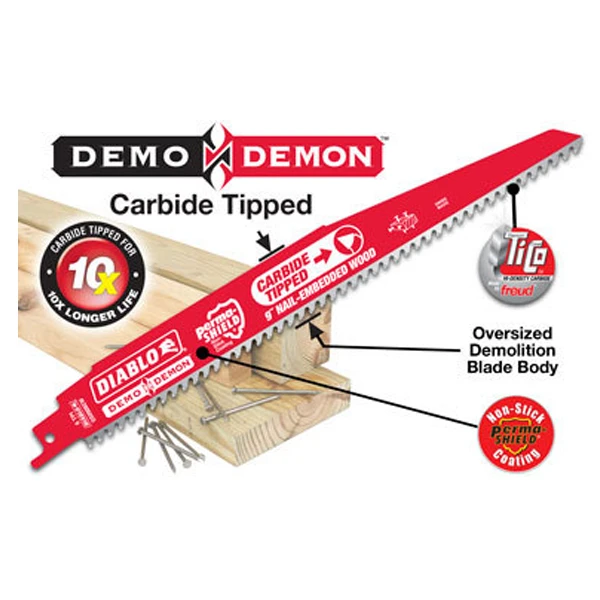 Diablo FRE-DS0906VCWC 9in C/T Reciprocating Blade