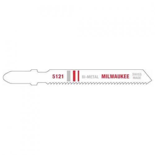 Milwaukee MIL-48-42-5121  5pk 18T Metal Cut Jig Saw Blades