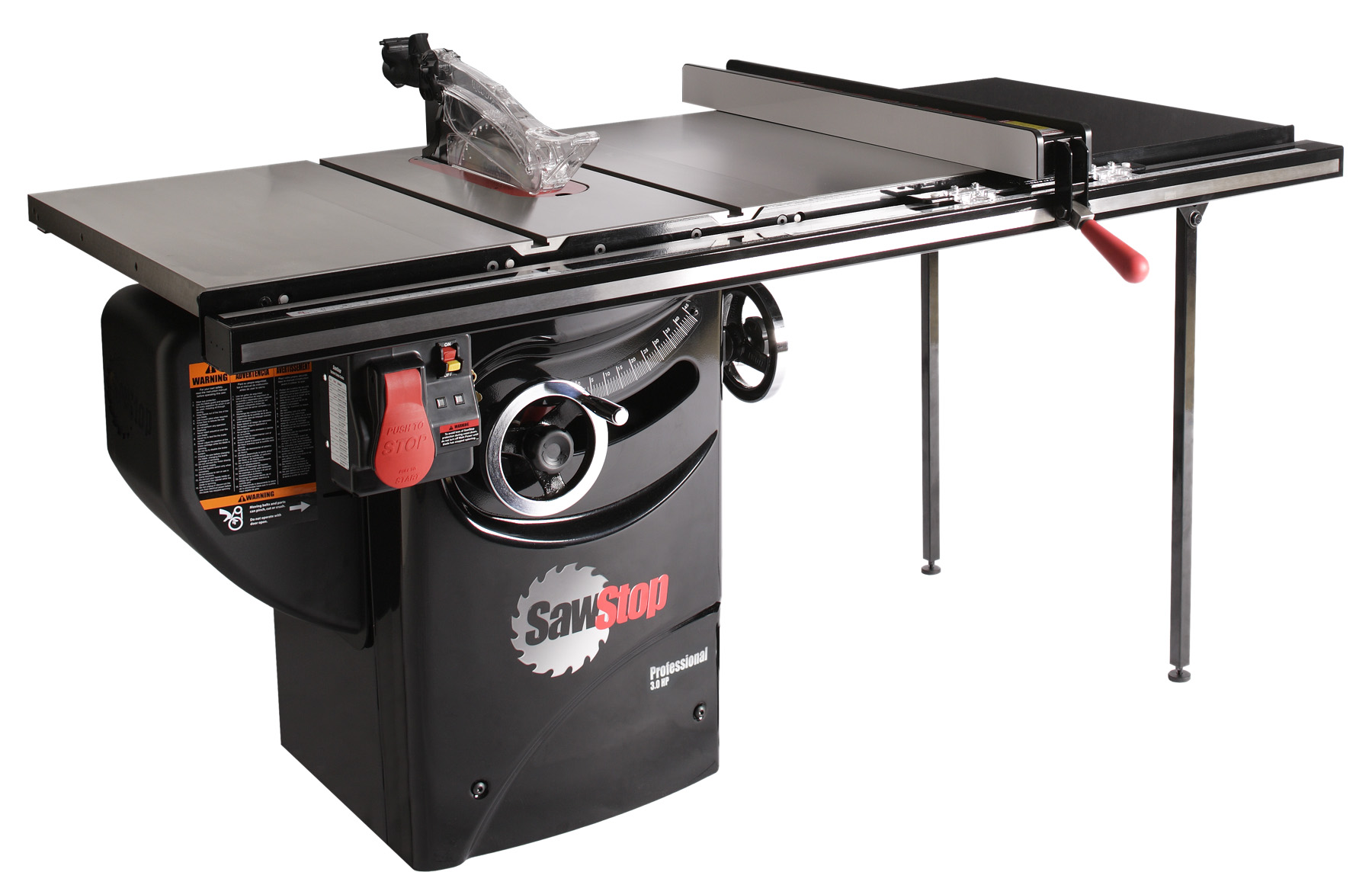 SawStop SAW-PCS31230TGP236  10in Professional Cabinet Saw 3HP With 36in T-Glide System