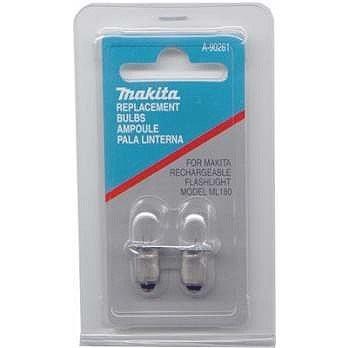 Makita MAK-A-90261 2 pk Bulbs For ML180/BML185