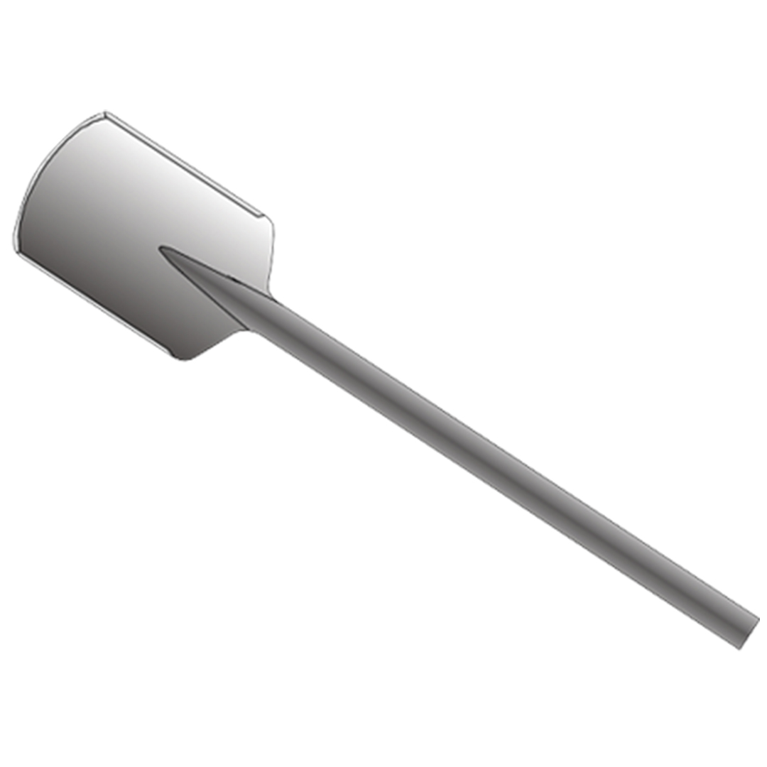 Bosch BOS-HS2169  5-3/8 X 21in Clay Spade 1-1/8 Hex Shank