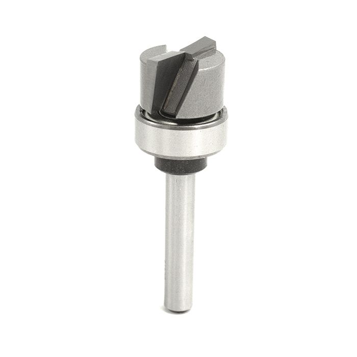 Dimar DIM-BC419 3/4in Dia Carbide Tipped Template Bit Centre Ball Bearing 2 Flute 1/4in Shank 2-3/16in Length