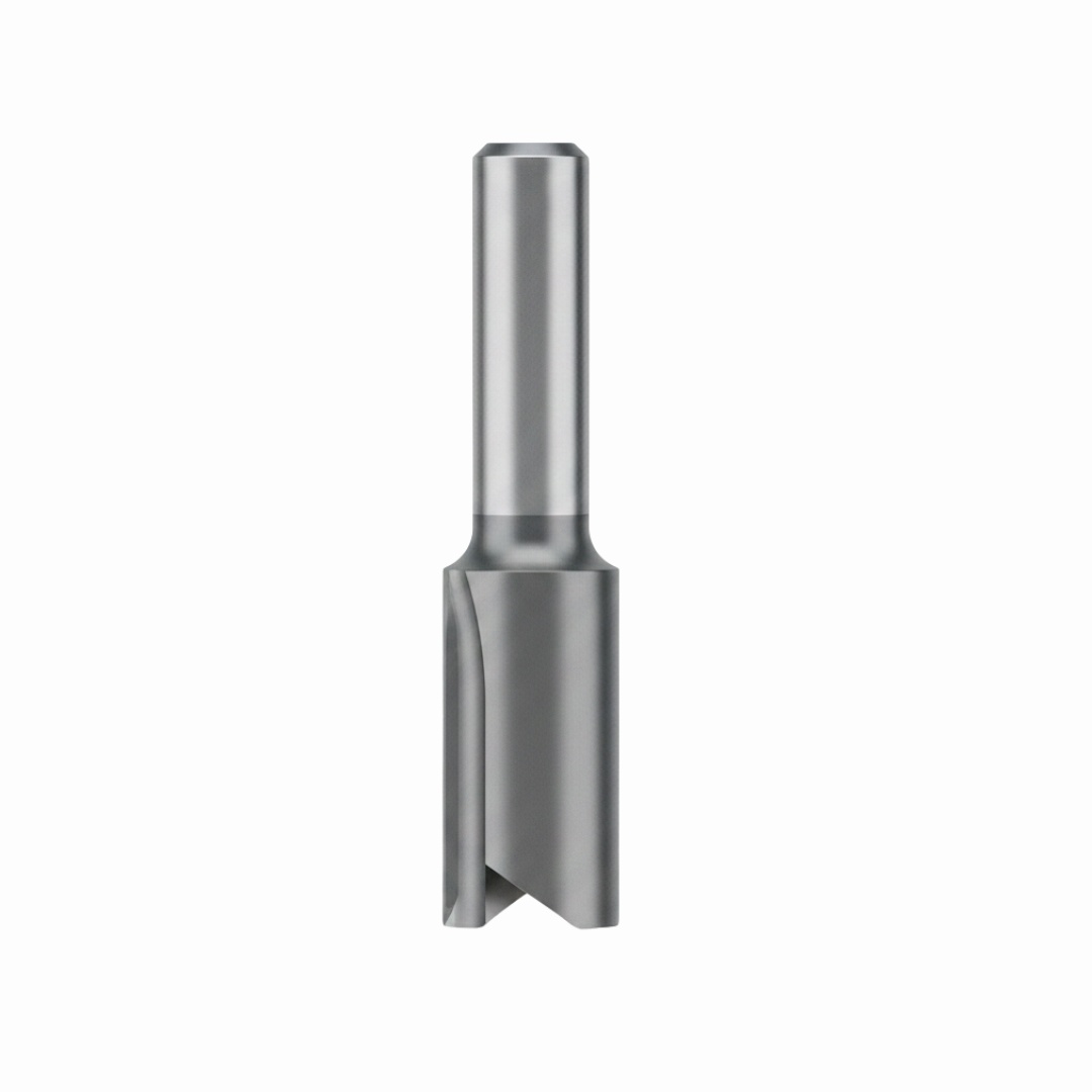 Dimar DIM-107RLS8-12 1/2in Dia Carbide Tipped Straight Bit 1 Flute 1/2in Shank 3-1/8in Length