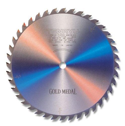 Tenryu TEN-GM-25540-2 10in x 40T Gold Medal Table Saw Blade