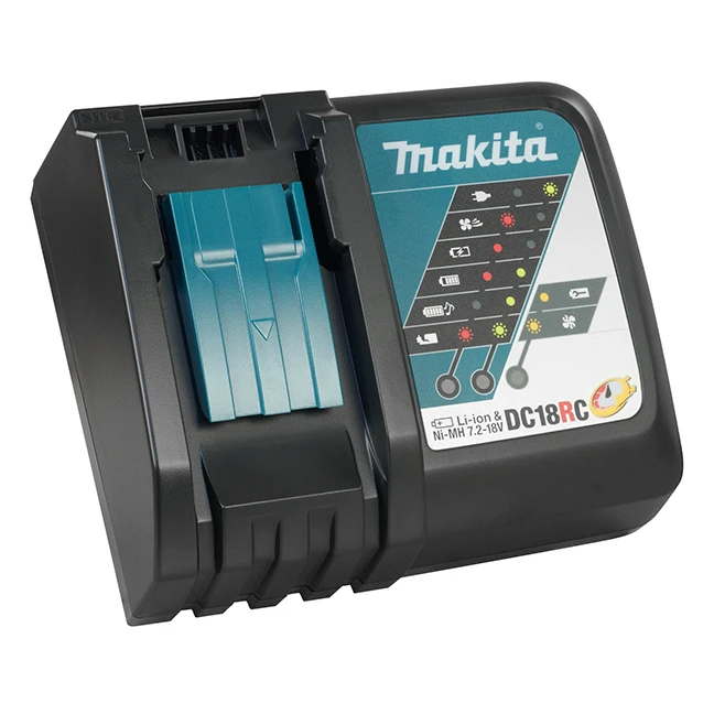 makita BL1860Bクマラー Makita MAK-197429-0 18V 6Ah Li-Ion Battery BL1860B (2-Pack