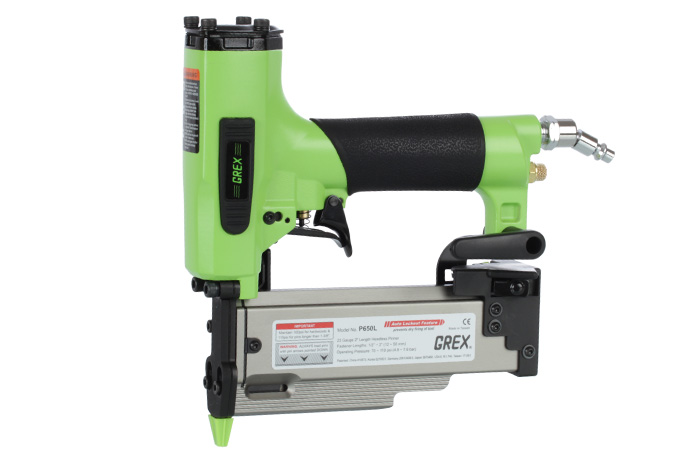 GREX Tools GREX-P650LXE  23ga 2in Headless Pinner 1 Touch Over Ride Lock Out