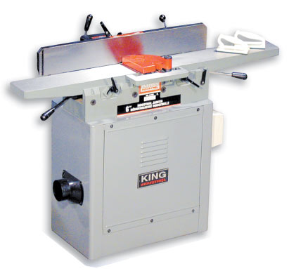 King Industrial KING-KC-75FX  6in Industrial Jointer with Spiral Cutterhead