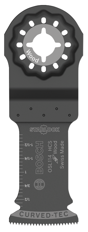 Bosch BOS-OSL114  1-1/4in. Starlock High-Carbon Steel Plunge Cut Blade