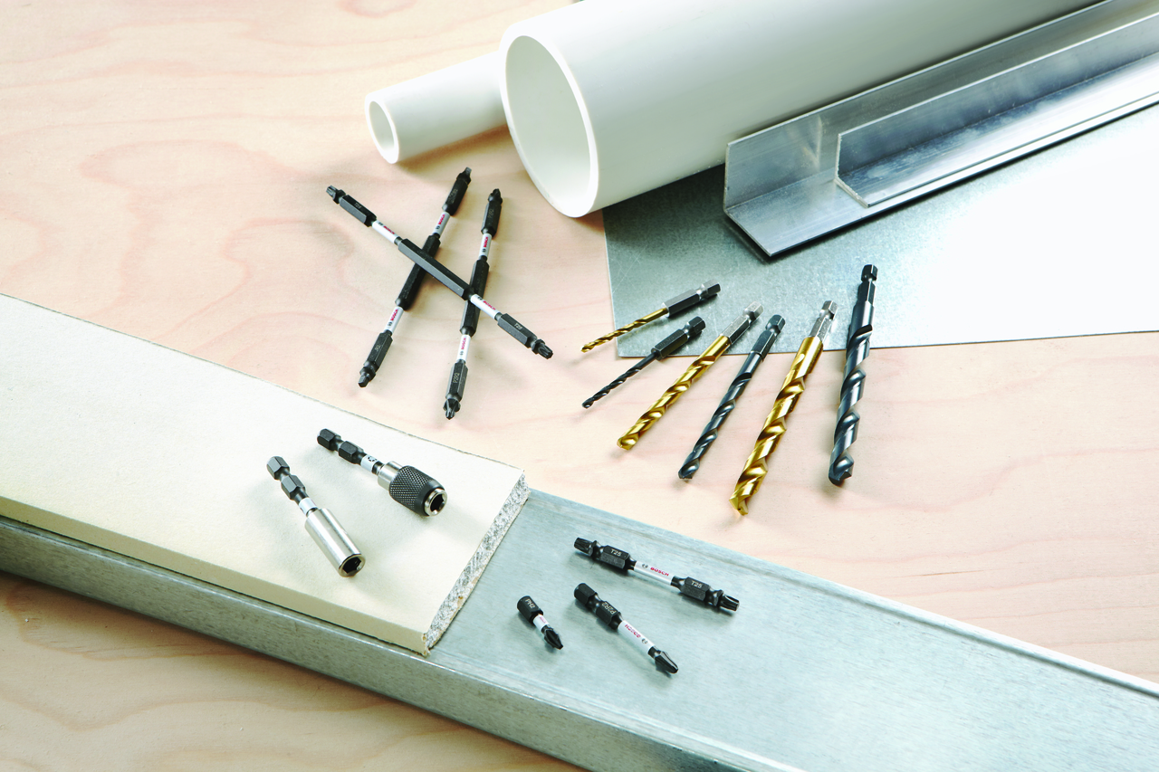 Bosch BOS-BL5IM  5 pc. Impact Tough Black Oxide Drill Bit Set